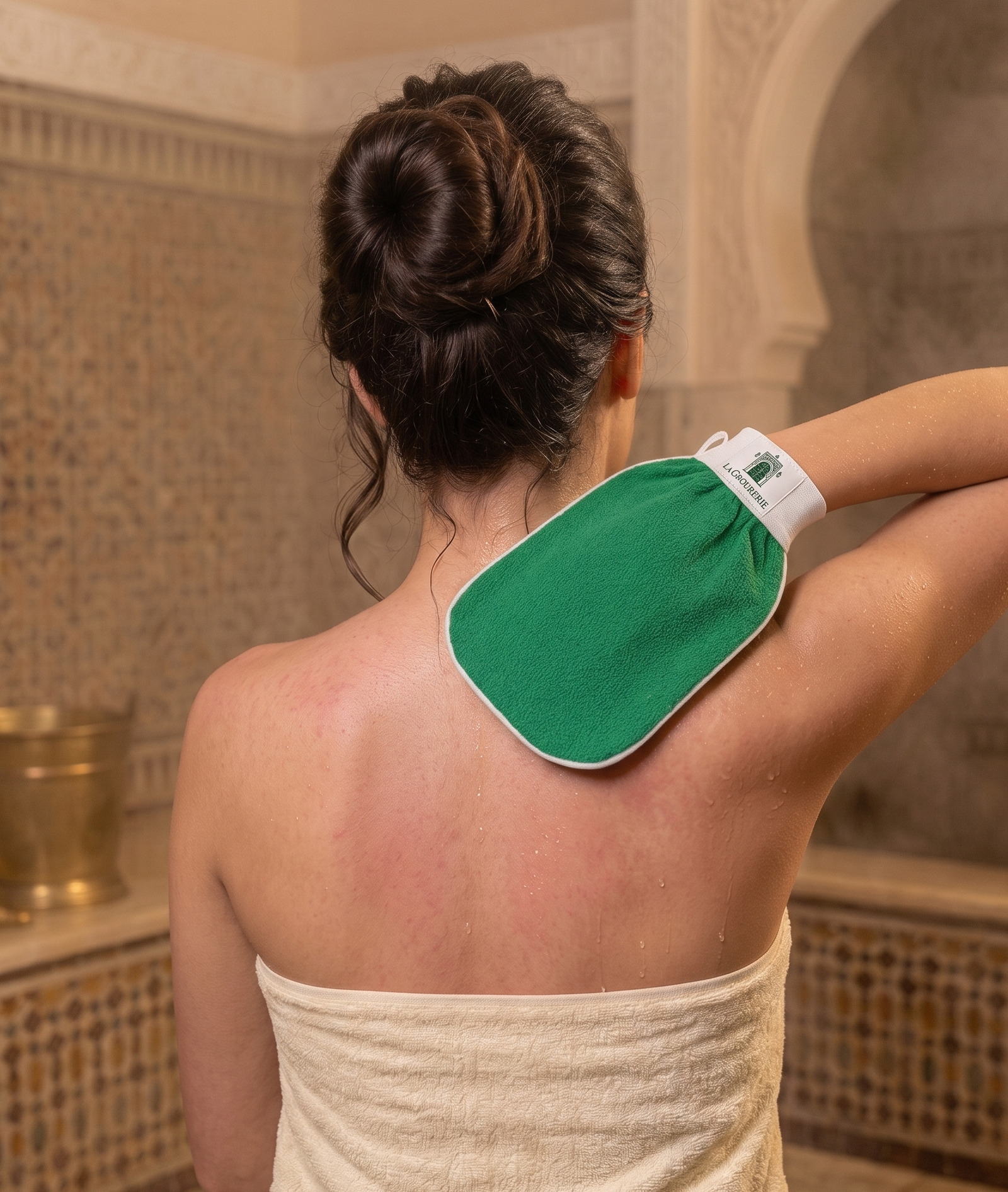 Gant Exfoliant Kessa Traditionnel - Gommage Corps Hammam – Image 3