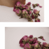Boutons de Roses Séchées du Maroc - Infusion & Bain - 30g – Image 3