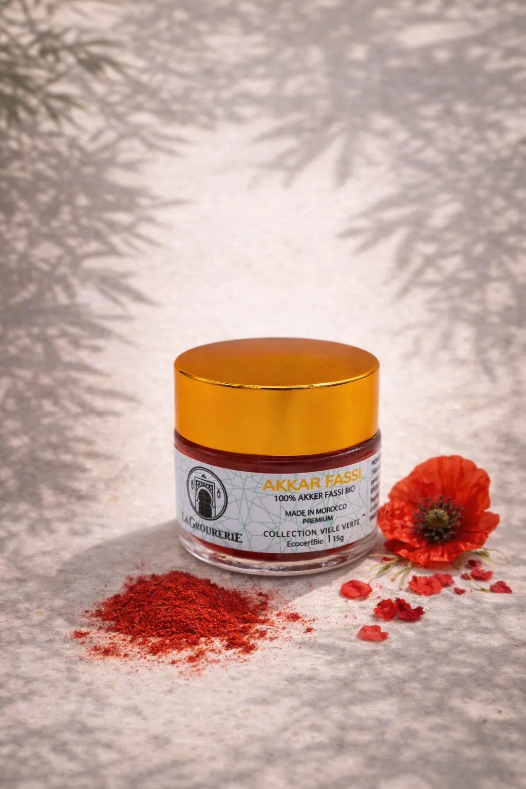 Poudre de Coquelicot Bio "Aker Fassi"
