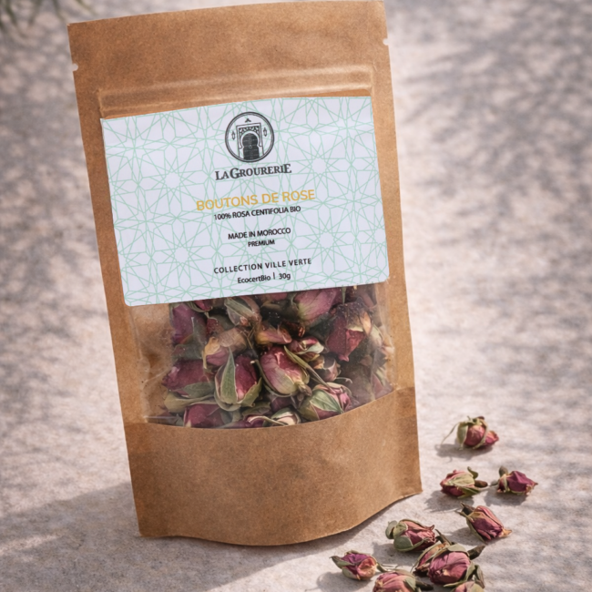 Boutons de roses séchées La Grourerie