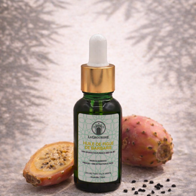 Huile de pépins de figue de barbarie La Grourerie
