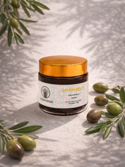 Savon Noir "Beldi" Traditionnel "Premium" (Lot de 2x100 gr.)